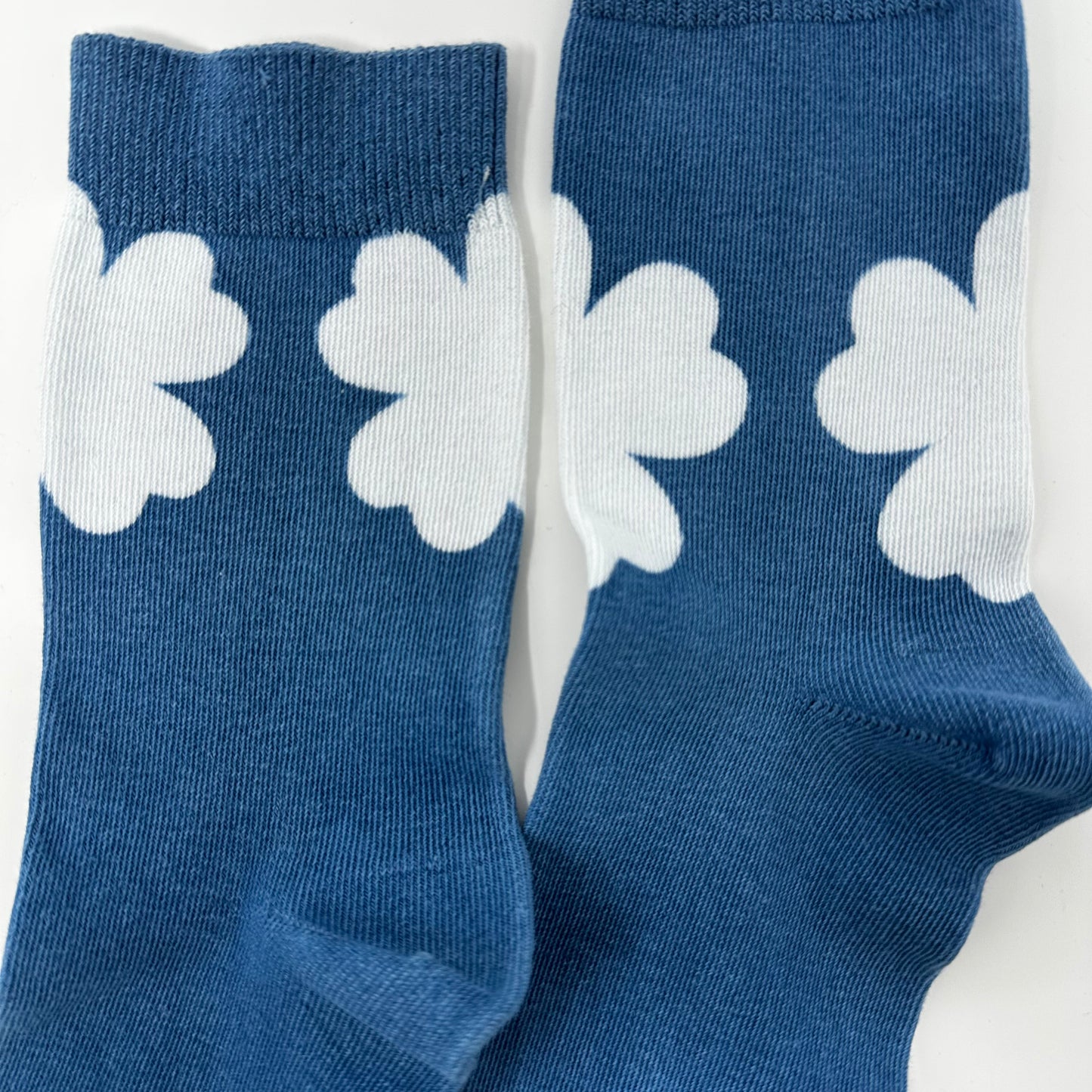 Indigo Clover socks S/M