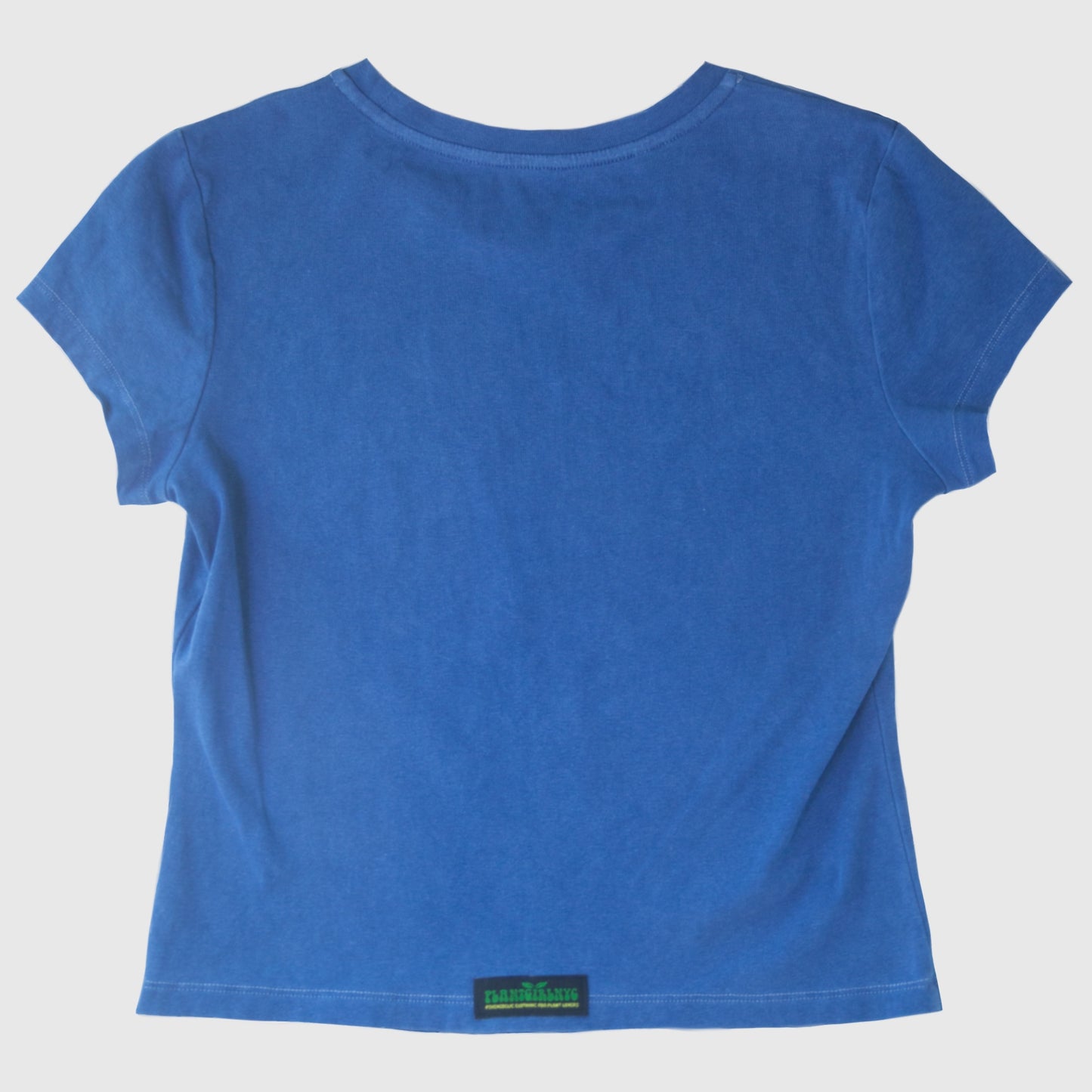 Natural Indigo dyed Clover T-Shirt (M)