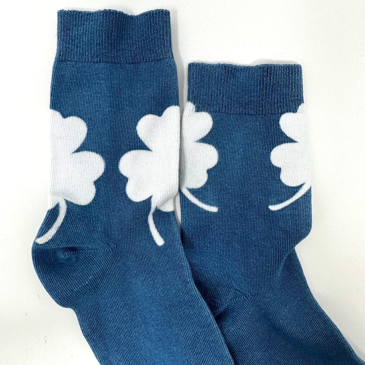 Indigo Clover socks S/M