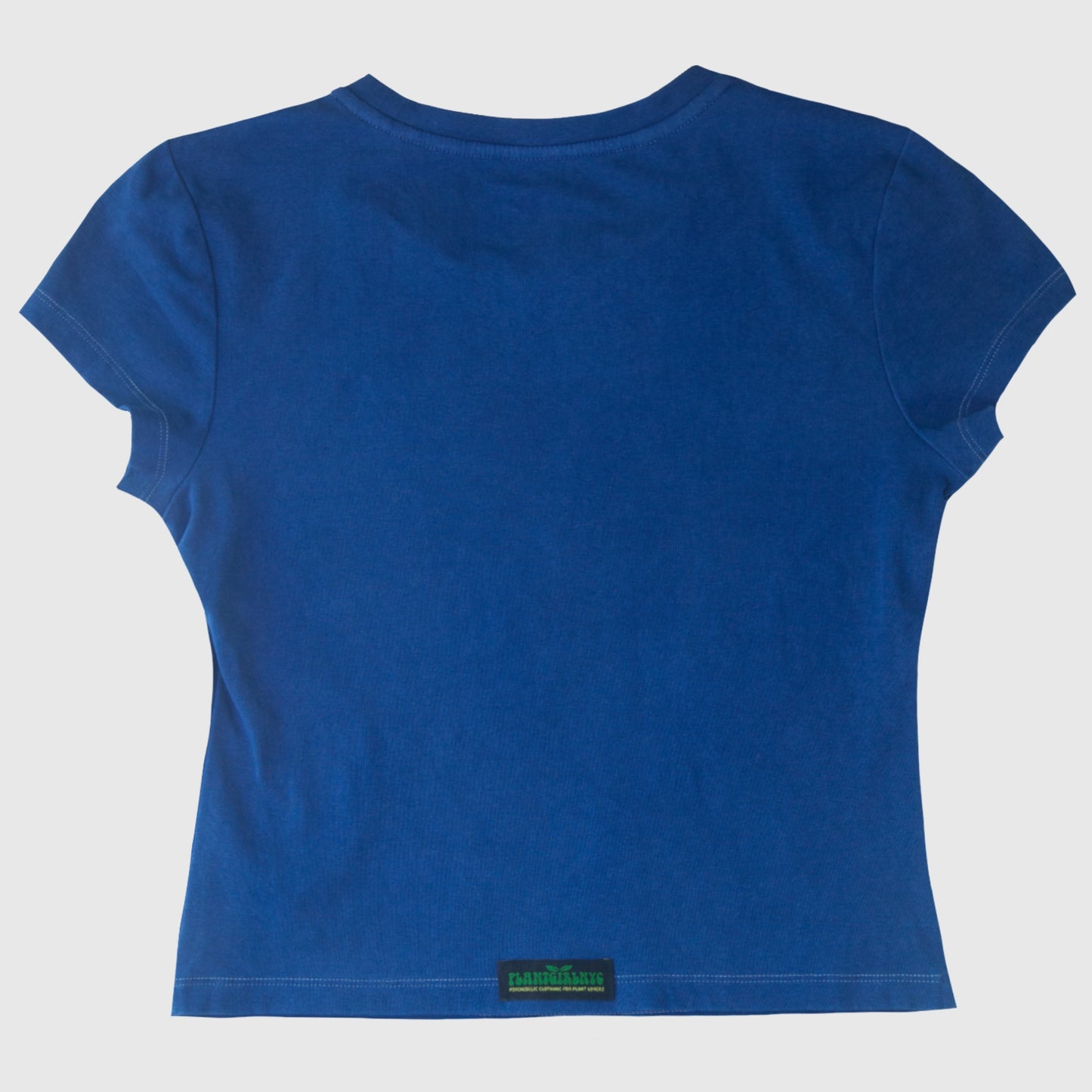 Natural Indigo dyed Cat T-Shirt (S)