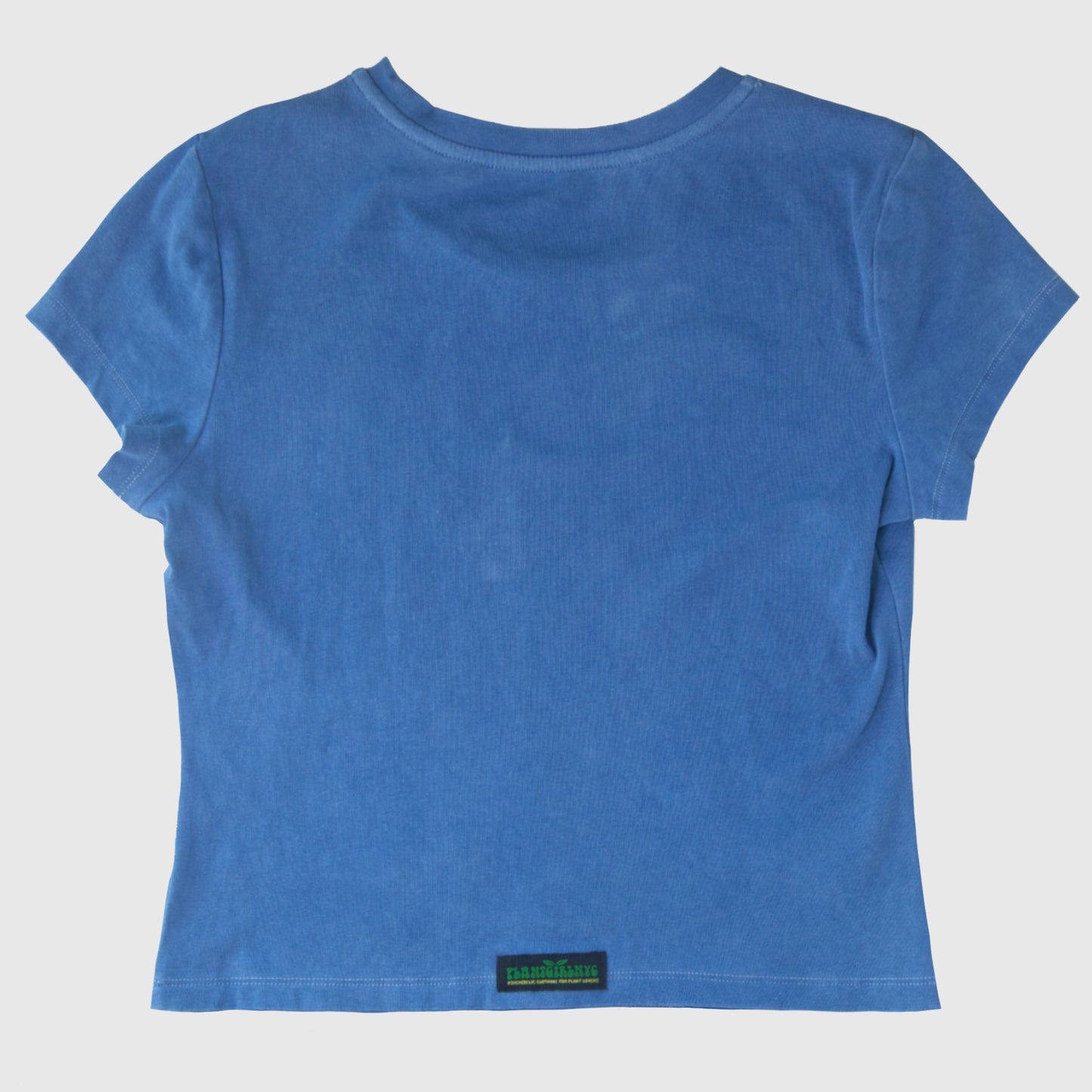 Natural Indigo dyed Cat T-Shirt (M)