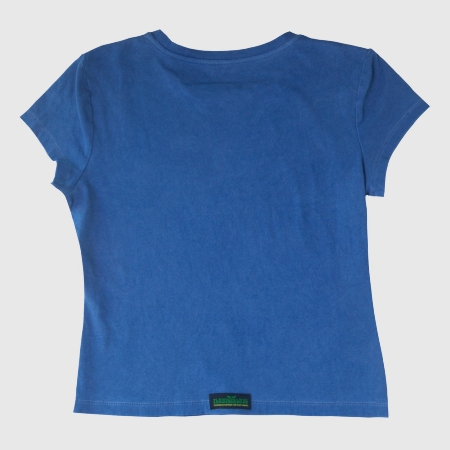 Natural Indigo dyed Star T-Shirt (L)