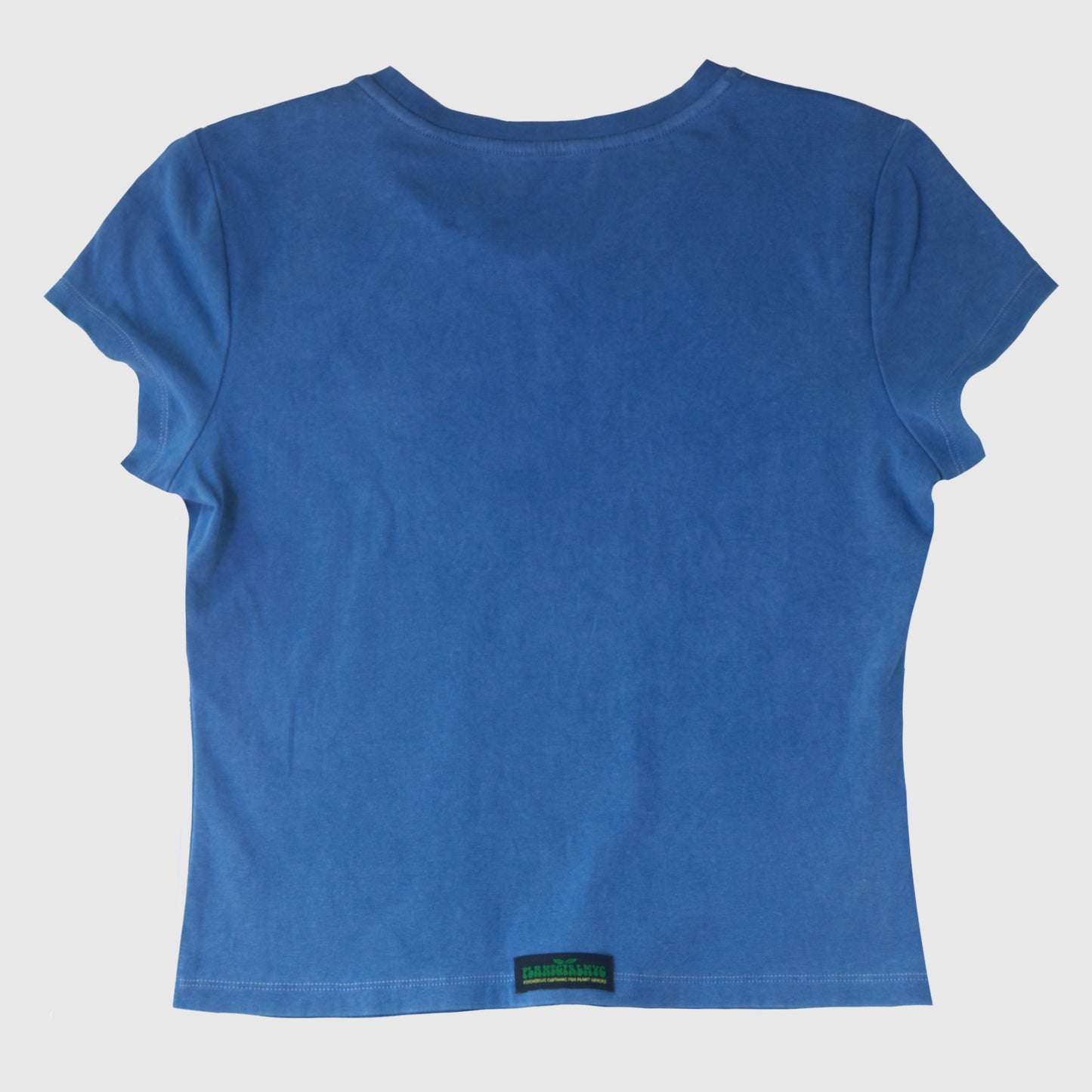 Natural Indigo dyed Star T-Shirt (L)