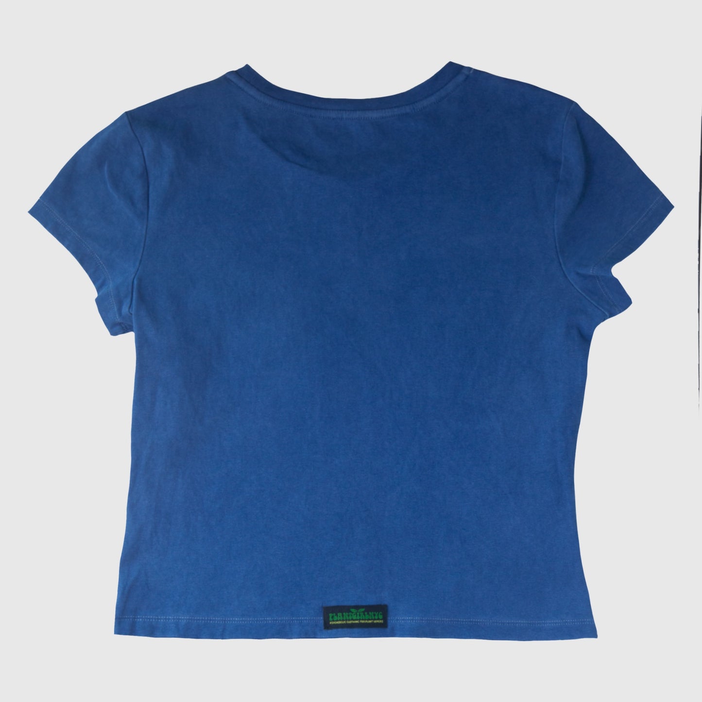 Natural Indigo dyed Clover T-Shirt (L)