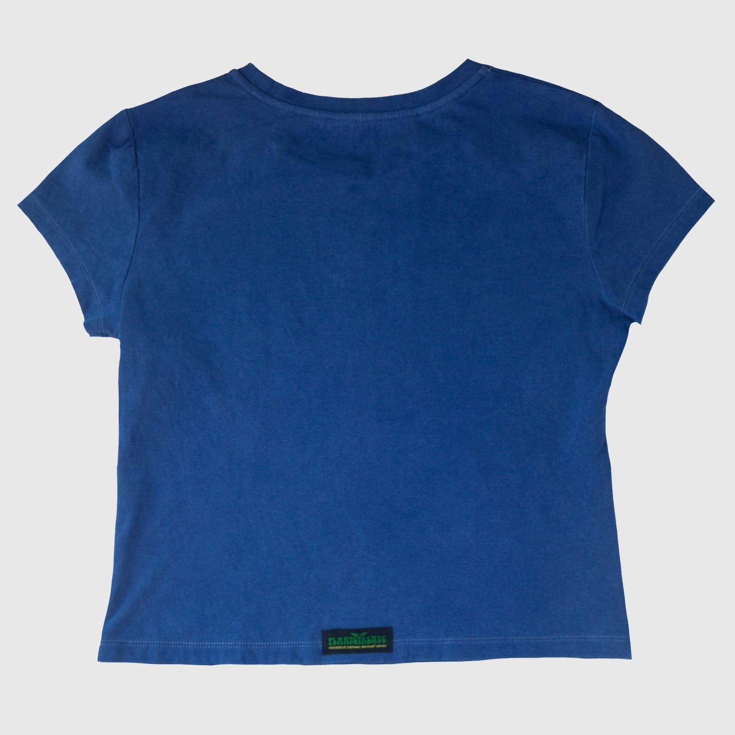 Natural Indigo dyed Clover T-Shirt (L)