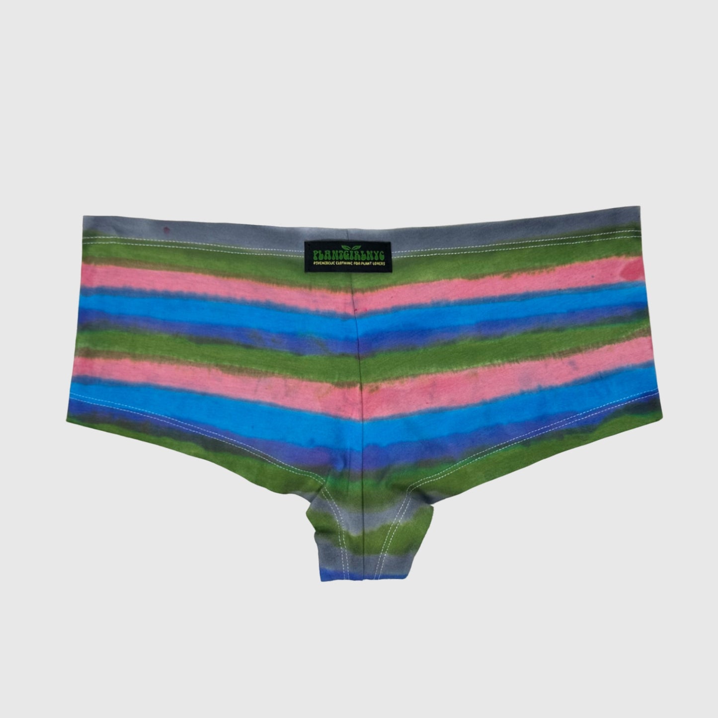 Hand painted striped short underwear M