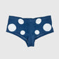 Indigo Polka dot short underwear S