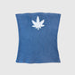 Frost Hemp leaf Indigo Tube top (S)