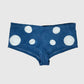 Indigo Polka dot short underwear L