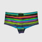 Hand painted striped short underwear M