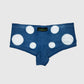 Indigo Polka dot short underwear S