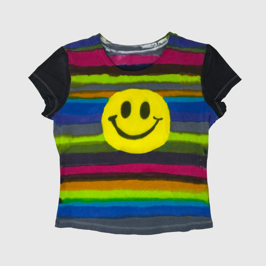 Smiley striped t-shirt (M)