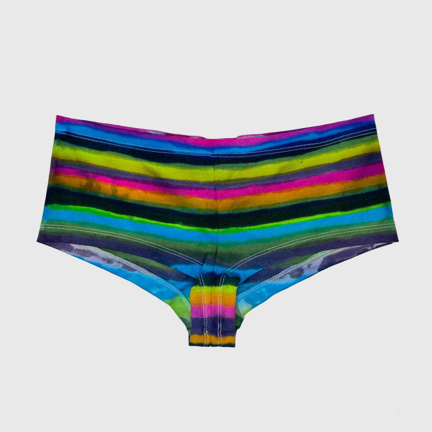 Hand painted striped short underwear M