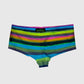 Hand painted striped short underwear M