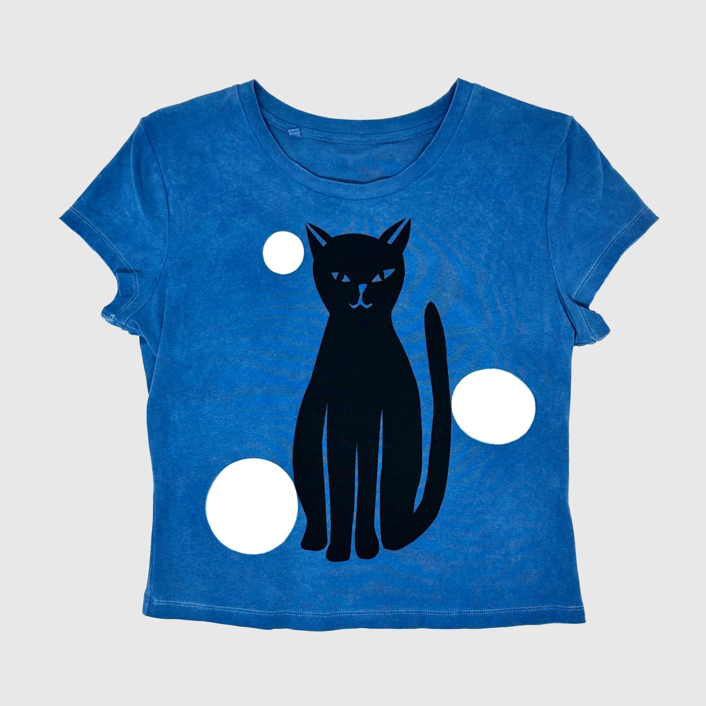 Black Cat Indigo T-Shirt (L)