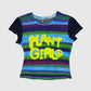 Plant Girl striped t-shirt (XS)