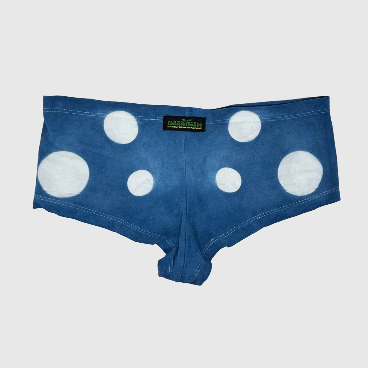 Indigo Polka dot short underwear L