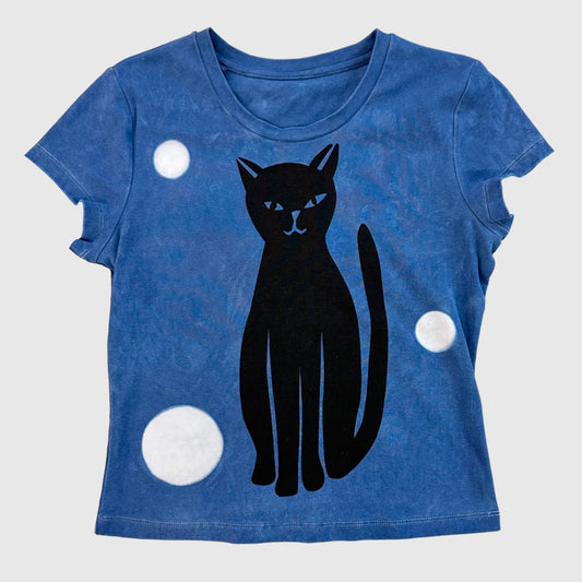 Indigo Cat T-Shirt (S)