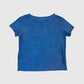 Indigo Boxy Crop tee (S)