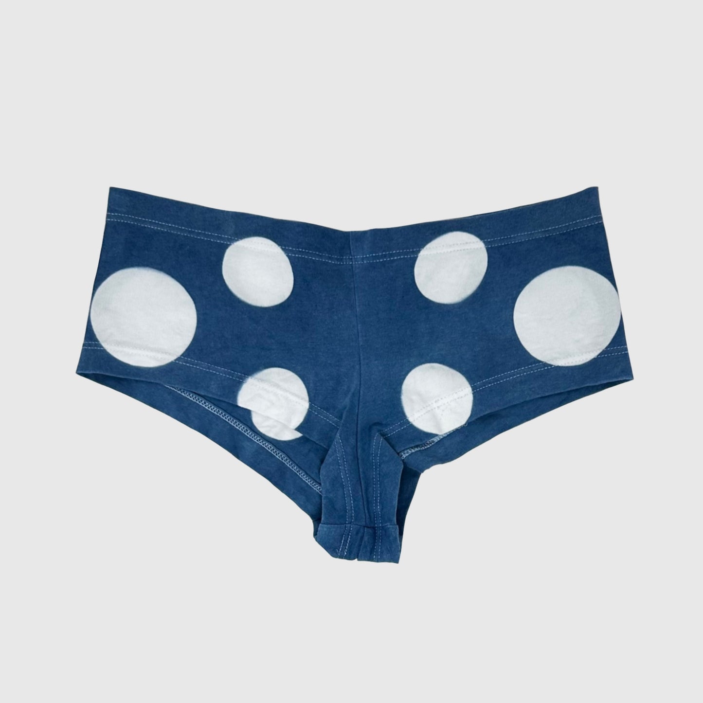 Indigo Polka dot short underwear XS