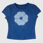 Indigo Flower T-Shirt (S)