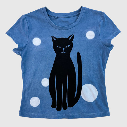 Indigo Cat T-Shirt (S)