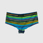 Hand painted striped short underwear XS