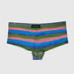Hand painted striped short underwear M