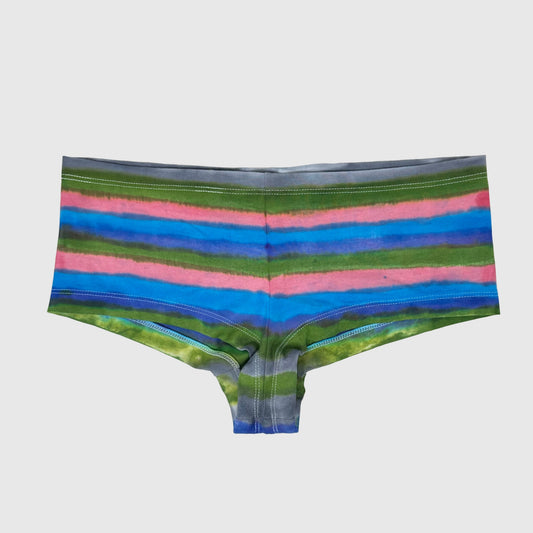 Hand painted striped short underwear M