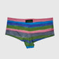 Hand painted striped short underwear M