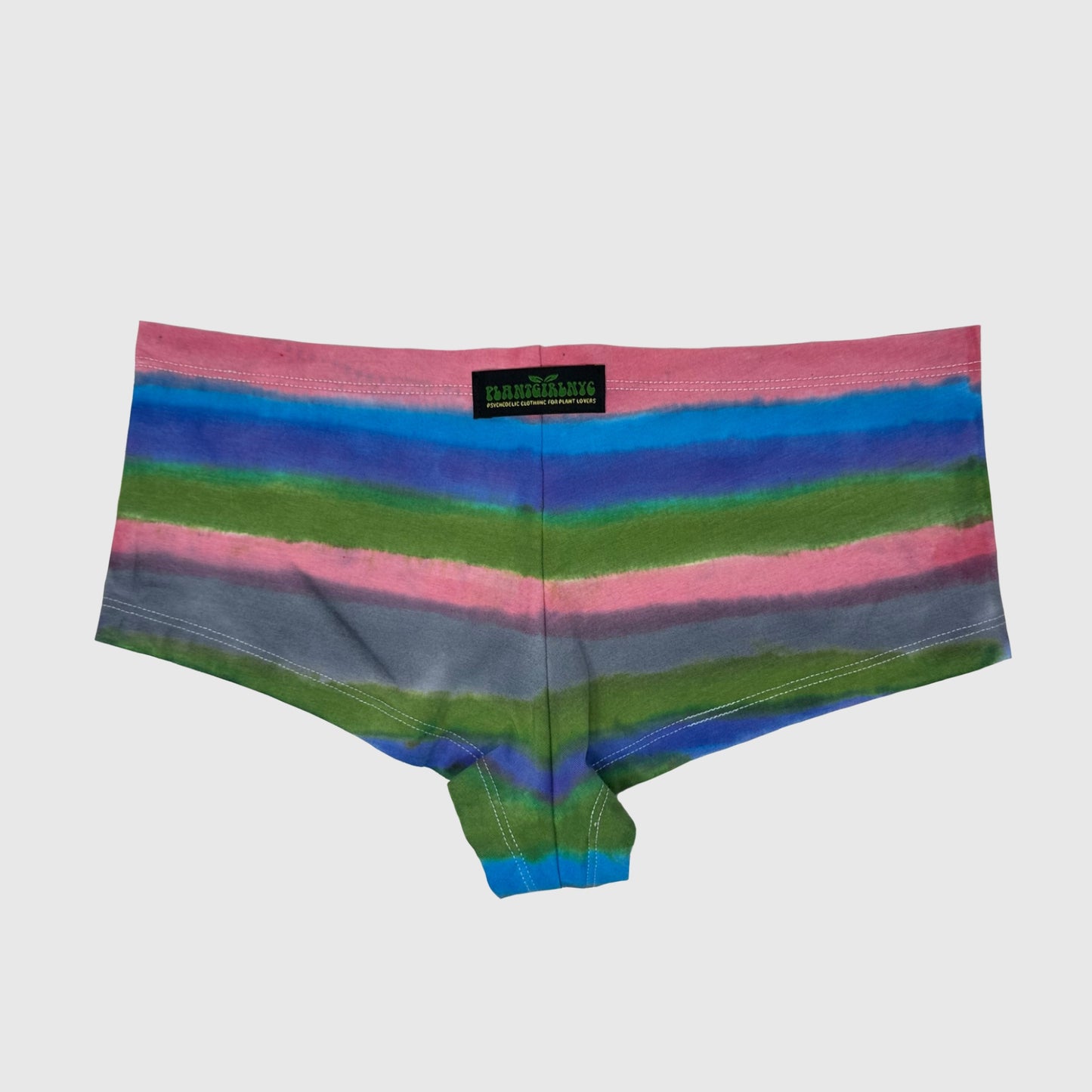 Hand painted striped short underwear M