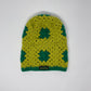 Crochet Balaclava - Lime & Green
