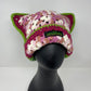 Crochet Cat Hat - Watermelon Sugar