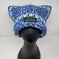 Crochet Cat Hat - Denim Feels